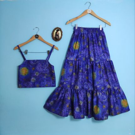 تاپ و دامن شب پرستاره