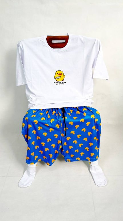 ست تیشرت و شلوار اردکی