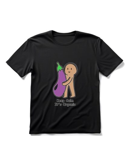 تیشرت بادمجونی