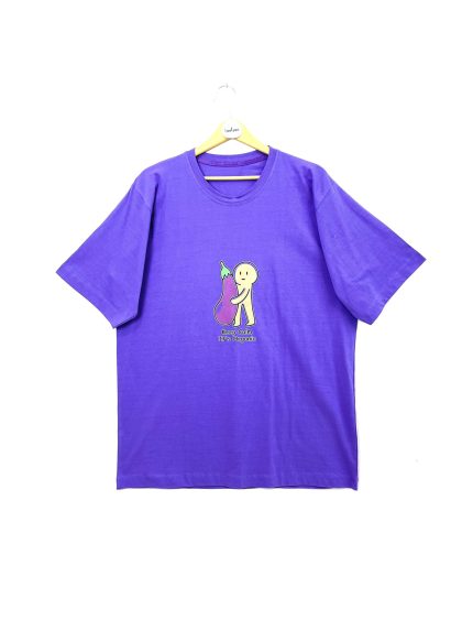 تیشرت بادمجونی