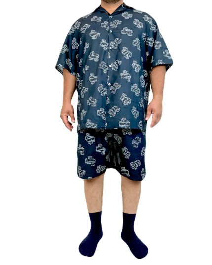 ست پیراهن و شلوارک کاکتوسی