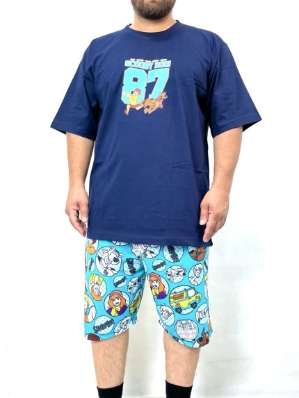 ست پیراهن و شلوارک اسکوبی دو